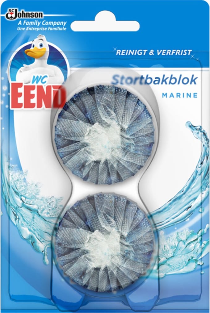 Wc-eend stortbak duo 50 gr