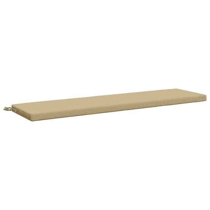 vidaXL - Bankkussen - SOEST - 100% - Polyester - Beige - 150 - x - 40 - x - 5 - cm