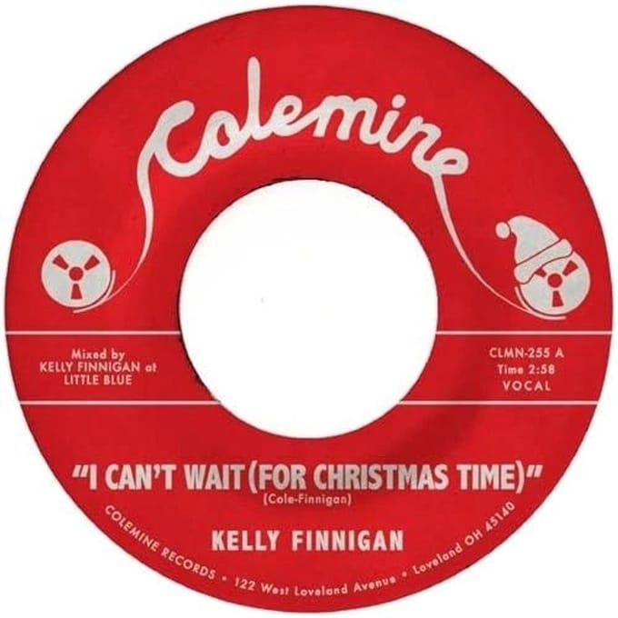 Kelly Finnigan - I Can't Wait (For Christmas Time) (7" Single) (Coloured Vinyl)