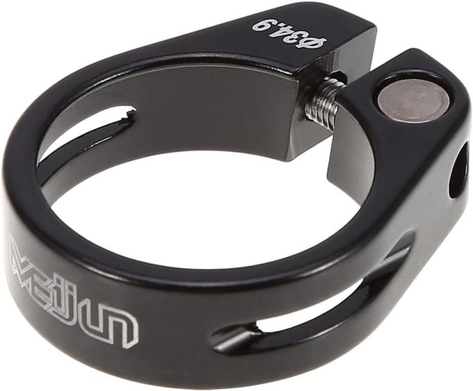 Zadelpenklem - Fietsklem - Fietszadel Verstellen - Quick Release - 34.9mm - Zwart