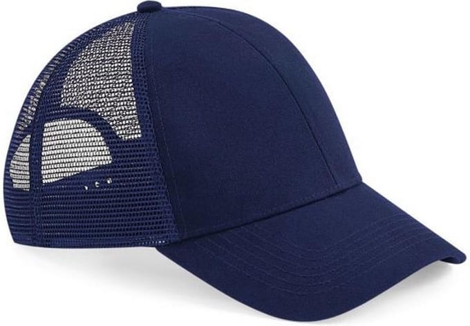Beechfield Unisex Volwassen Trucker Cap (Marine Oxford)
