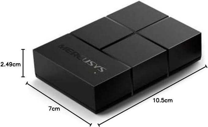 5-poorts Gigabit Ethernet Switch - Desktop Netwerkverdeler, Plug & Play