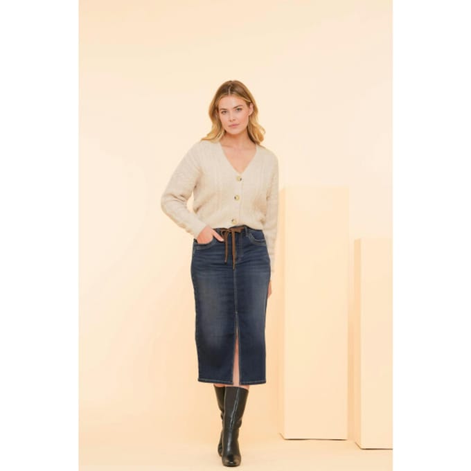 Geisha 46801-10 jeansskirt