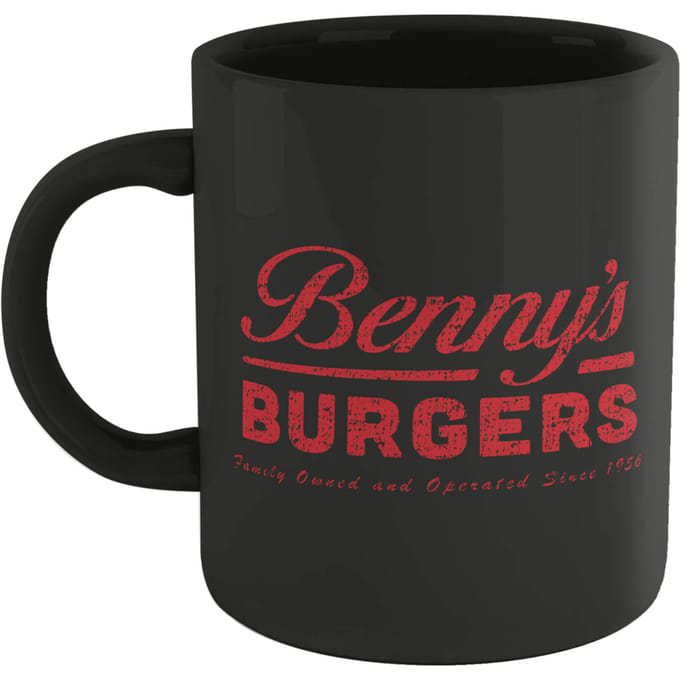 Stranger Things Bennys Burgers Mug - Black