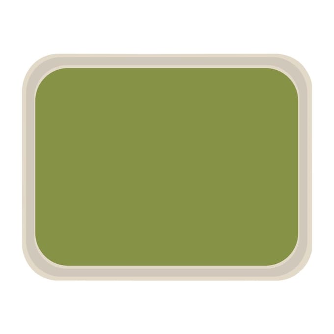 Roltex America polyester dienblad 46 x 36cm groen