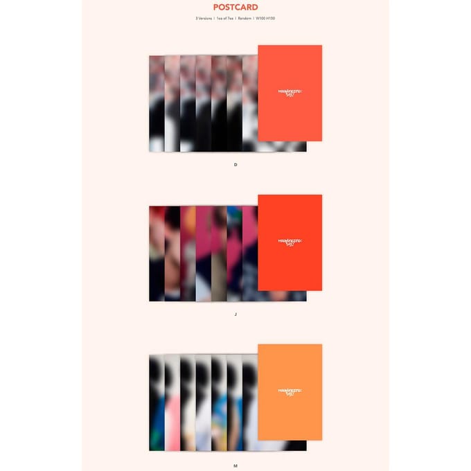 ENHYPEN MANIFEST : DAG 1 (3e mini-album) [M Ver.] beige