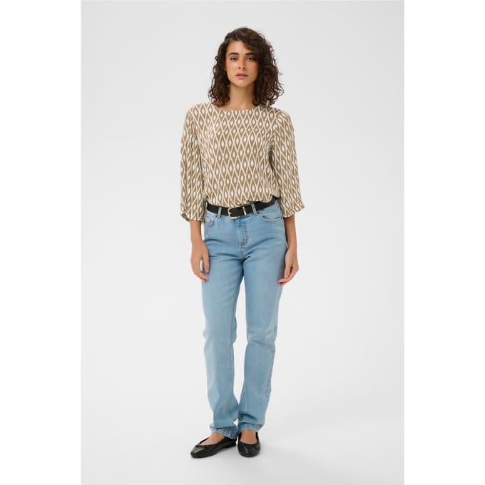 Vrouwenblouse KAFFE Ebellen Amber