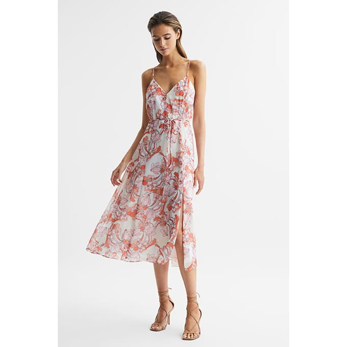 Reiss Pippa Midi Dress Taglia: 10 | Abiti Midi Outlet | Donna