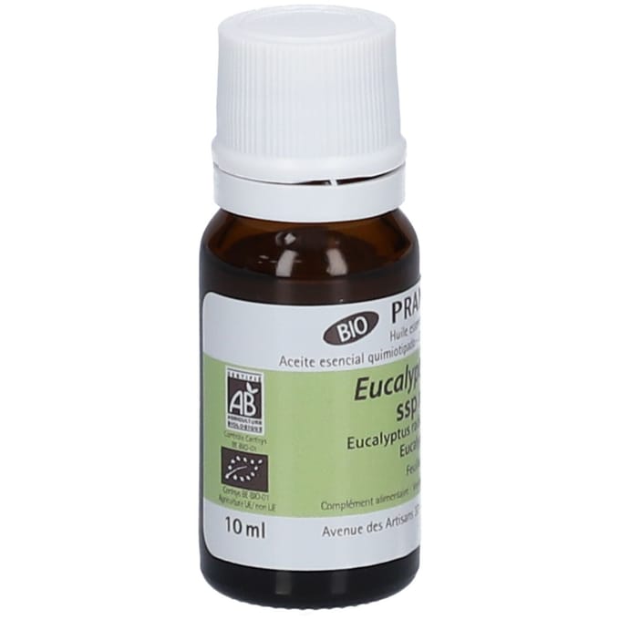 Pranarôm Etherische Olie Eucalyptus Radiata Bio | Luchtwegen 10 olie