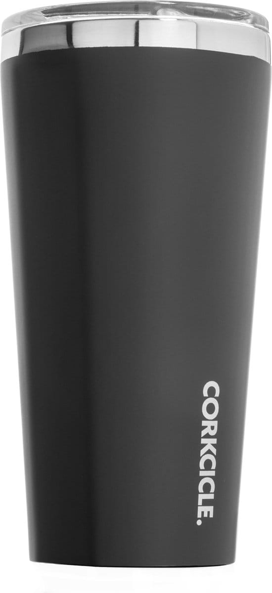 Corkcicle Tumbler 475ML- Matte Black- Roestvrijstaal
