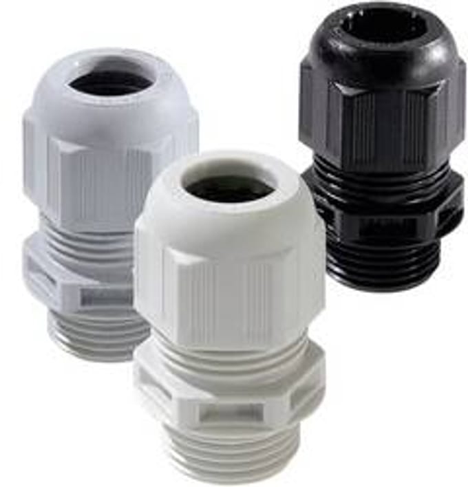 Wiska 10100471 Wartel M25 Kunststof Lichtgrijs 3 stuk(s)