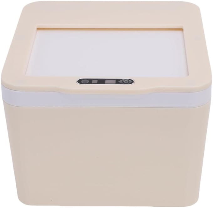 Sensor Prullenbak - Mini Vuilnisbak - Hygiënisch Werken - Automatisch Openen Sluiten - 4 Liter Capaciteit - Wit