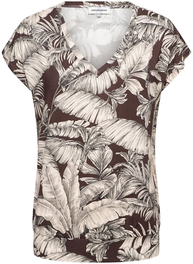 &Co Woman LUCIA SKETCH - Top - S - Bruin