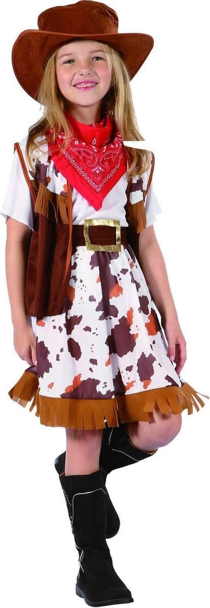 Cowboykostuum voor meisjes - Verkleedkleding - 104/116