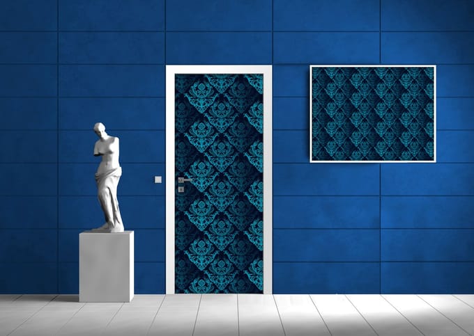 Floral Abstract Art Photo Wallcovering