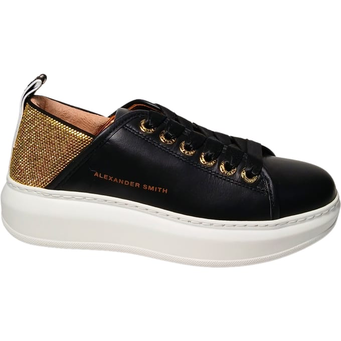 Damesschoenen Alexander Smith Wembley vrouw-zwart goud