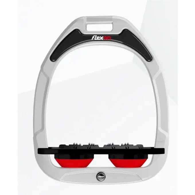 Verstelbare Grip Beugels Wit/Zwart/Rood Flex-On Green Composite
