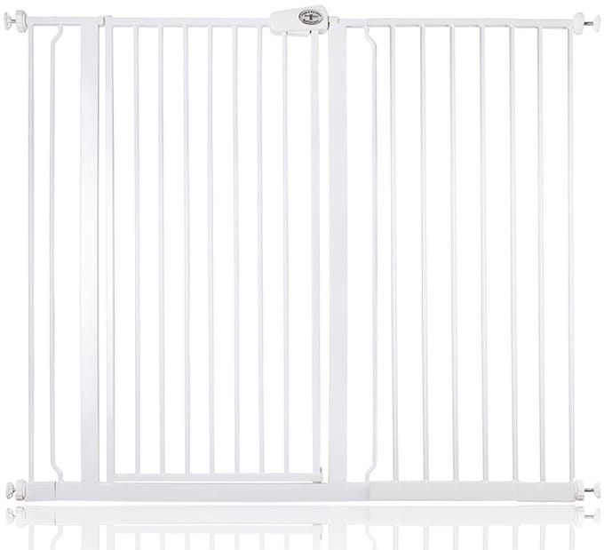 Bettacare Petgate, 126,7cm - 134,4cm, Wit, Hoog 104cm