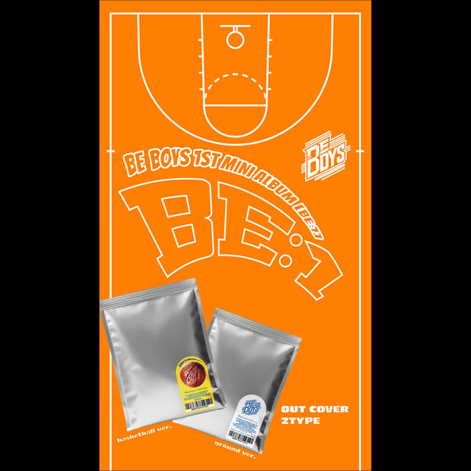 BE BOYS [BE:1] 1e Mini Album basketball ver.
