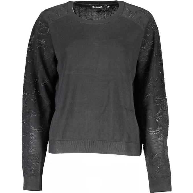 Knit Jumper met Kantdetails De29213