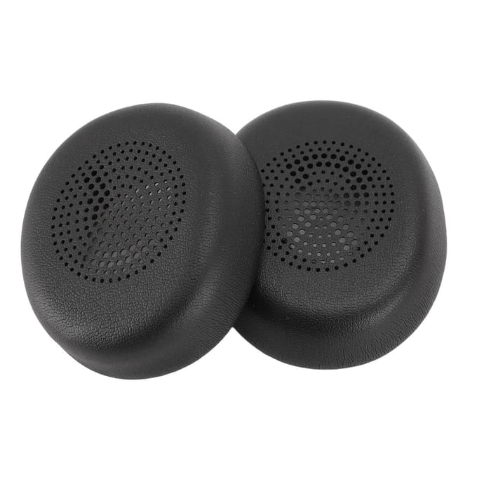 Vervangende oorkussens voor Evolve2 30 headset Eiwitleer Memory Foam Spons Koptelefoon Oorkussens black