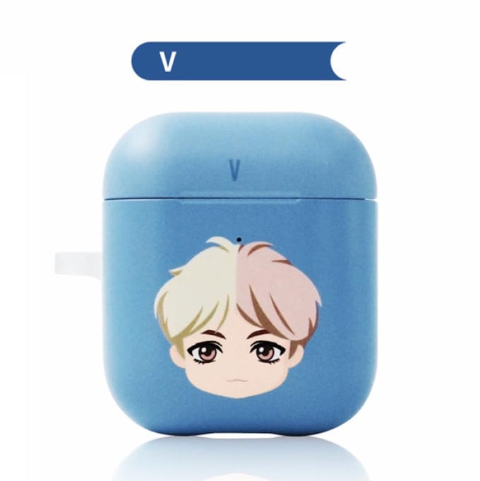 BTS Basic Herd Hard Airpods Case (RM,Jin,SUGA,JiMin,J-hope,V,JungKook) V