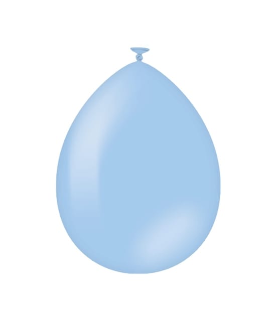 Ballonnen | 25 stuks | Kleur: Baby blauw | Afmeting: 30cm