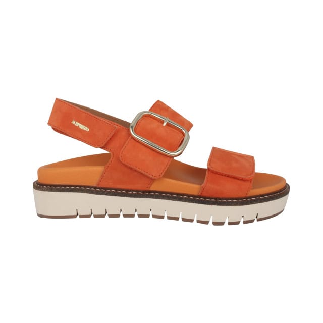 Mephisto Belona - dames sandaal - Oranje - maat 36 (EU) 3.5 (UK)
