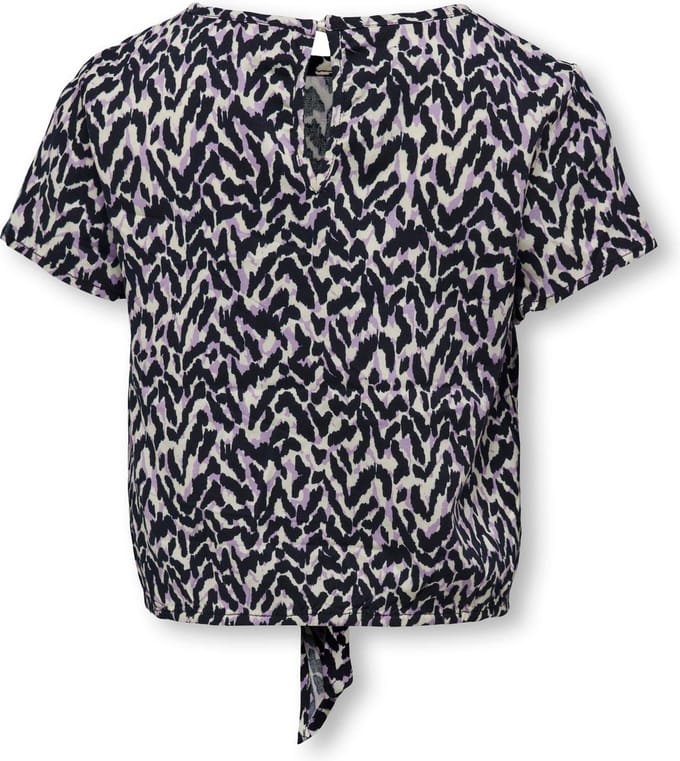 ONLY - T-shirt - Maat 164 - Meisjes - MARINE - Viscose