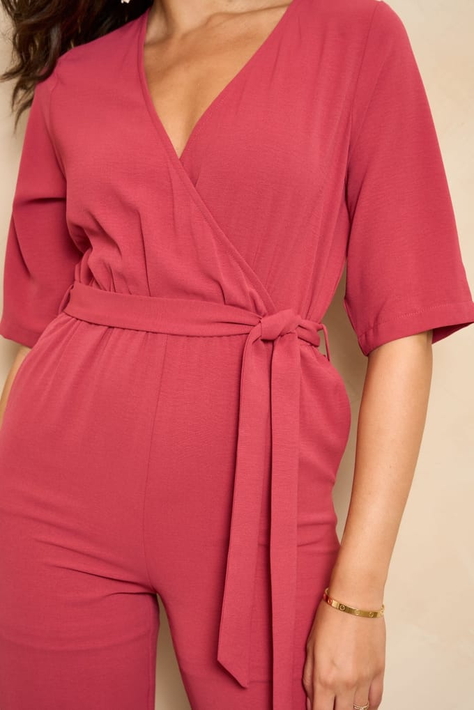 Jumpsuit Zoa | Brique Red