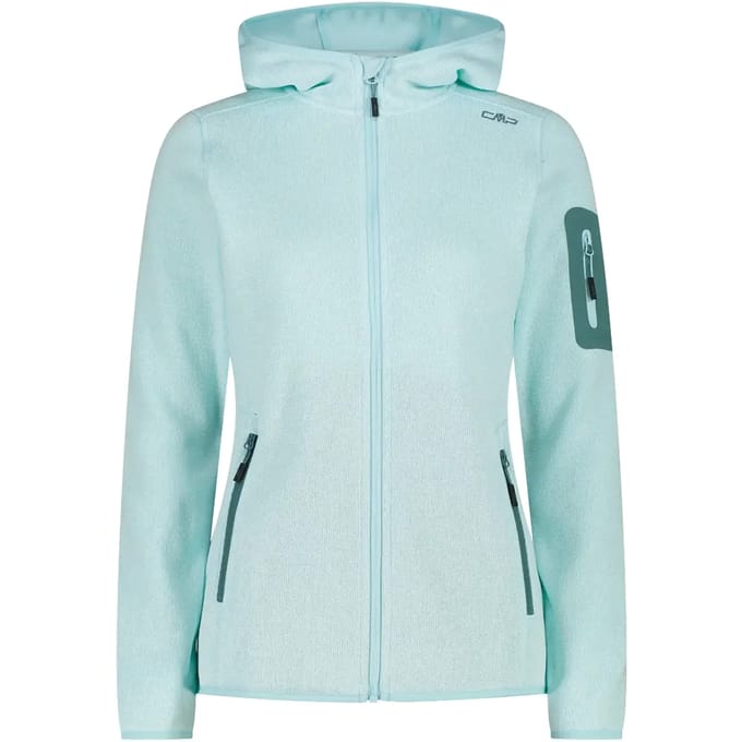 Dames fleece met capuchon CMP