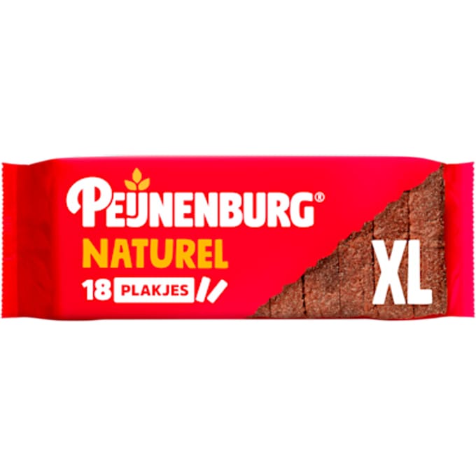 Peijnenburg Ontbijtkoek naturel, gesneden 550 gram