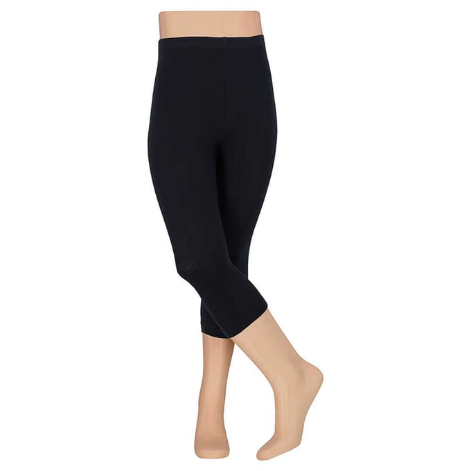 Legging meisjes - Capri - Katoen - 2-Pak - Navy / 116/122