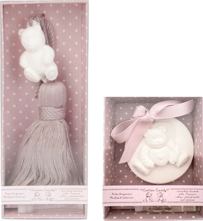 Baby Beer Cadeau Pakket Geursteentjes Cotton Geurstaaf 2ml