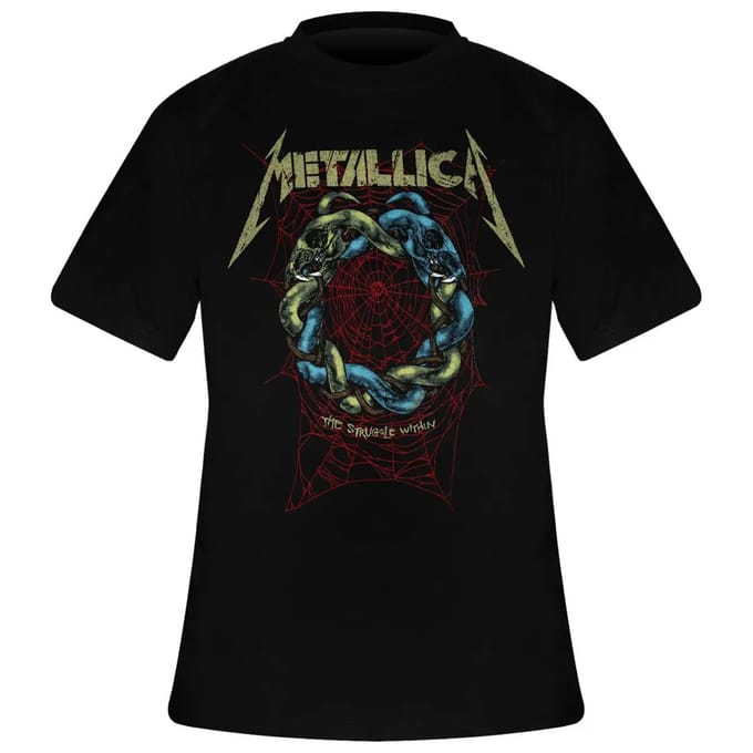 Metallica - Ruin/Struggle Heren T-shirt - XL - Zwart