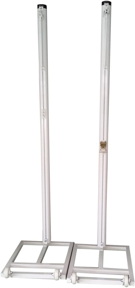 Set Aluminium Volleybalpalen Verplaatsbaar Ø 90mm
