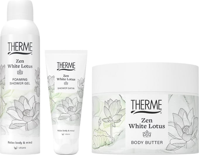 Therme Cadeauset Zen White Lotus Douche & Body