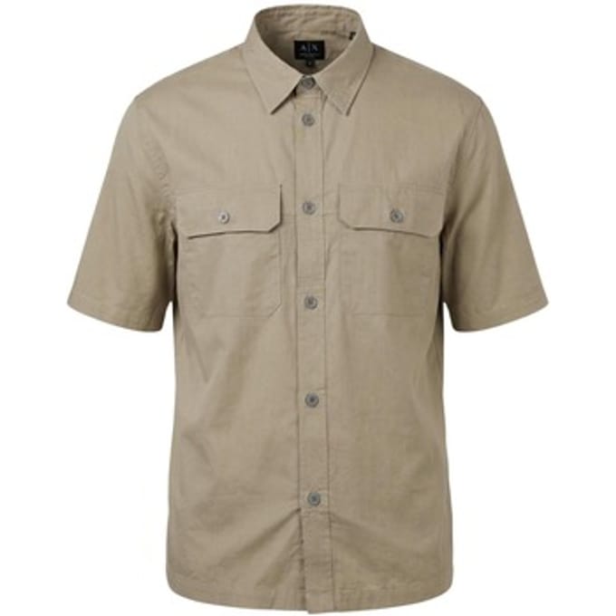 Overhemd Korte Mouw Armani Exchange XM002264 AF24533