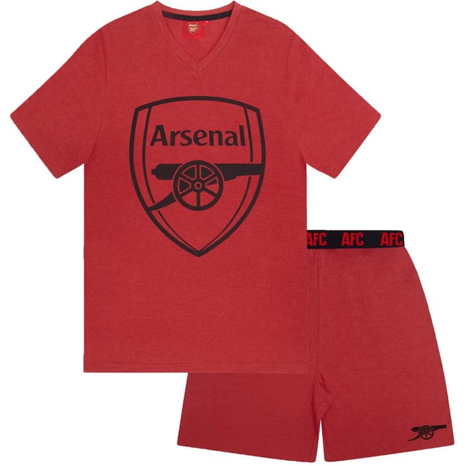 Arsenal FC Mens Short Pyjama Set L