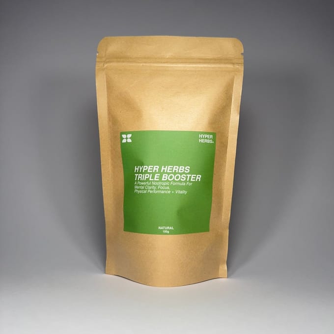 Hyper Herbs Triple Booster Extract Poeder - Hyper Herbs Triple Booster Extract Powder- Suplement