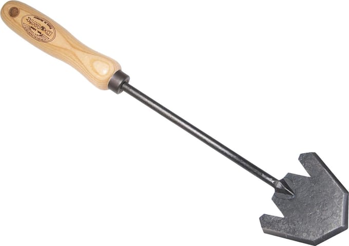 De Wit Gesmede handschoffel 8 cm met essenhouten handvat van 14 cm