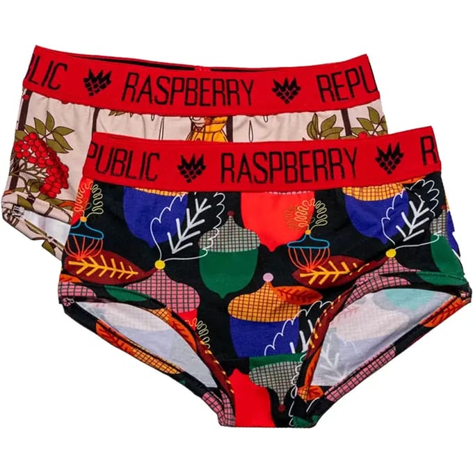 Meisjesslip Raspberry Republic (x2)