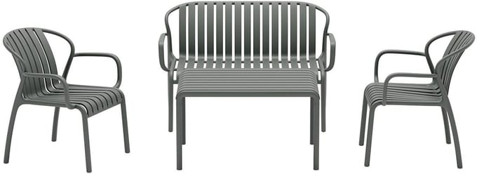 Garden Impressions Jade loungeset 4-delig - stone groen