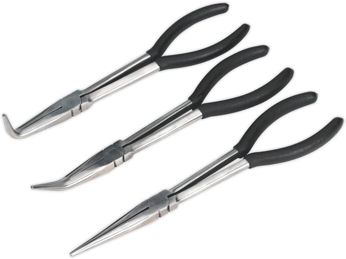 Set van 3 Naaldvijlen 275mm voor Metaal en Houtbewerking