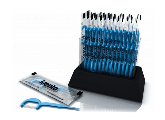 Idento Floss &amp; Stick Single With Tableholder 32 st + 1 st
