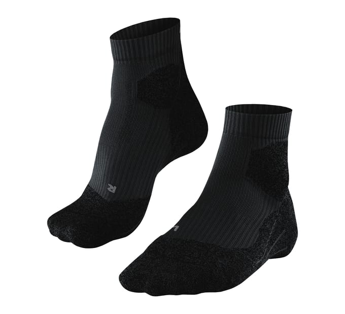 FALKE RU Trail anti-blaar functioneel materiaal hardloopsokken dames zwart - maat 35-36