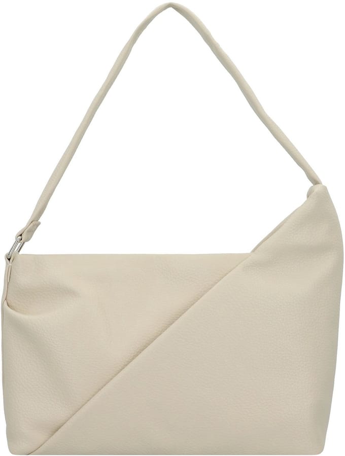TOM TAILOR Schoudertas Adya Hobo Bag Cream White Crème
