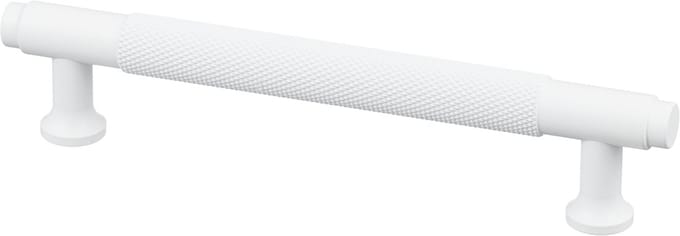 Handgreep Wit - diamond cut - 128mm/164mm