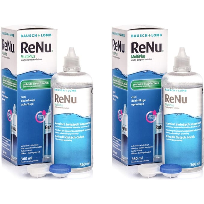 ReNu MultiPlus 4 x 360 ml met lenzendoosjes
