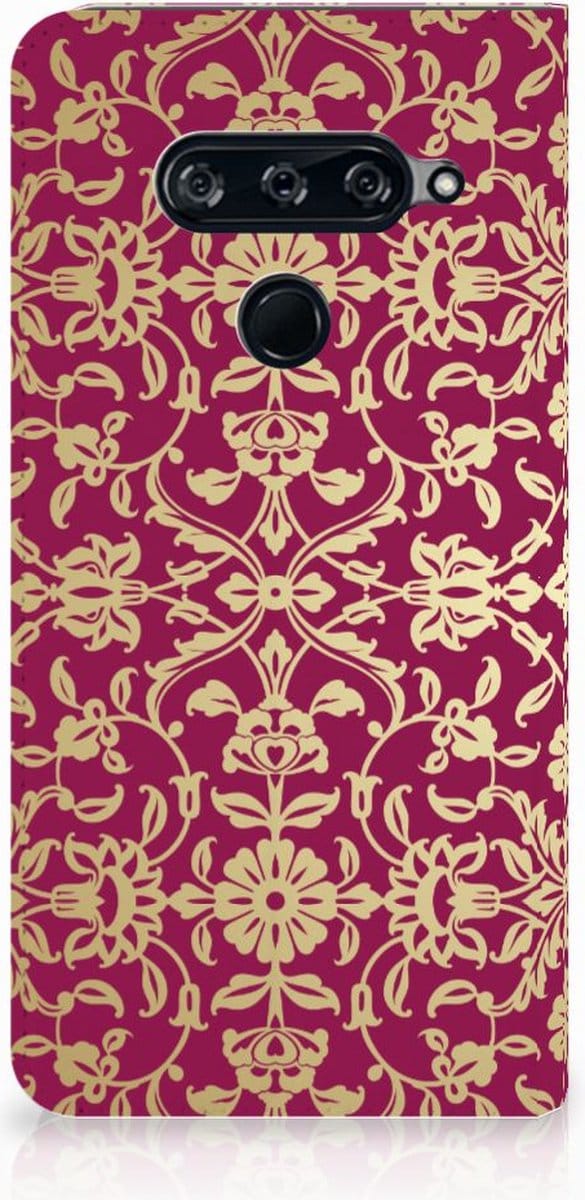 Telefoon Hoesje LG V40 Thinq Barok Pink